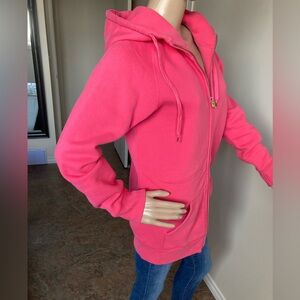 TNA Bright Pink Hoodie Jacket
